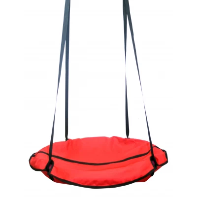 Качели подвесные для детей и взрослых, гнездо аиста Red (красный) KK-01R
