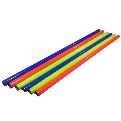 Палка гимнастическая тренировочная пластик GI-7286-120