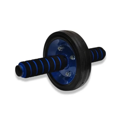 Колесо для пресса (ролик гимнастический) металлический на подшипнике усиленный Gemini Pro GI-1800BL