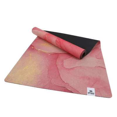 Коврик для йоги каучуковый замшевый Pro Gemini 183см*68cm*4mm JFY-0701
