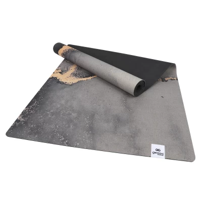 Коврик для йоги каучуковый замшевый Pro Gemini 183см*68cm*4mm JFY-0704