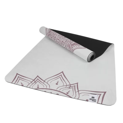 Коврик для йоги каучуковый замшевый Gemini 183см*68cm*4mm PSY-0890L