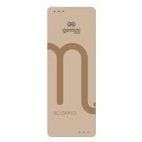 Коврик для йоги каучуковый полиуретан Pro Zodiac SCORPIO Gemini Sport Pro Скорпион 183см*68см*5мм PUY-4900-5