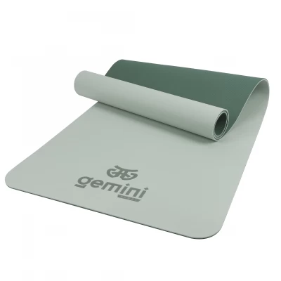 Коврик для фитнеса и йоги TPE+TC 6мм Gemini Pro GE-60025