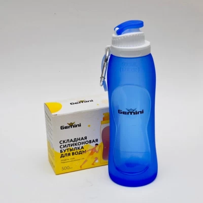 Бутылка для воды 500мл Gemini BG08-BL