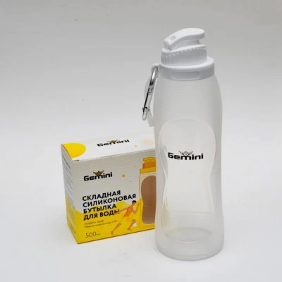 Бутылка для воды 500мл Gemini BG08-W