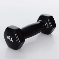 Гантель для фитнеса с виниловым покрытием 2шт G0289-B 1кг