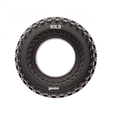 Эспандер кистевой кольцо силикон Gemini GI-3993-80LB нагрузка 36кг черный