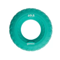 Эспандер кистевой кольцо силикон Gemini GI-3999-60LB нагрузка 27кг синий