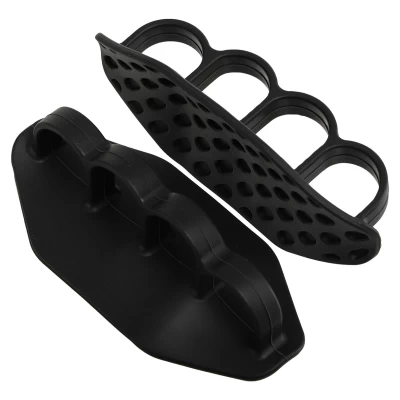 Накладки на ладони грипсы Gym Grips Gloves силиконовые 2 шт черный TA-6742