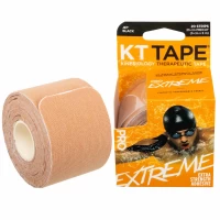 Кинезио тейп преднарезанный для лица и тела Kinesio tape KTTP EXTREME FI-3627 Бежевый