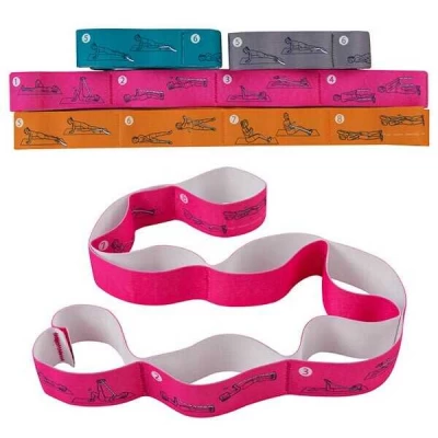 Лента для растяжки эластичный эспандер Gemini GE-5430 Розовый