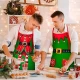 Фартук с приколом рождественский Веселый Эльф 13989 (уп. 4шт)