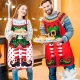 Фартук с приколом рождественский Веселый Эльф 13989 (уп. 4шт)