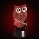 Ночник светильник Сова Хедвиг LED 20х12см 17-1 Ночник светильник Сова Хедвиг LED 20х12см 17-1