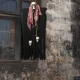 Декор для хэллоуина Призрачный Череп (95см) черный с розовым10083 Декор для хэллоуина Призрачный Череп (95см) черный с розовым10083