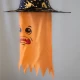 Декор подвесной Привидение в шляпе 70см (оранжевый)