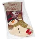 Носок новогодний 908 со Снеговиком