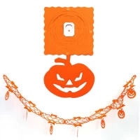 Гирлянда 3D Хэллоуин с подвеской Тыква