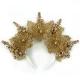 Аксессуар новогодний обруч 52006 Корона Блеск (золотой)