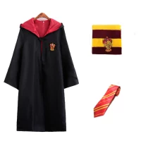Костюм Гарри Поттер ученика Хогвартс Гриффиндор L (плащ, шарф, галстук)