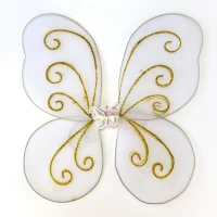 Крылья Бабочки 40х40см средние (белые)