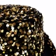 Шляпа цилиндр Блеск (золотая)