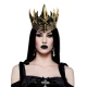 Корона Косплей Готическая Ворон (золото антик)