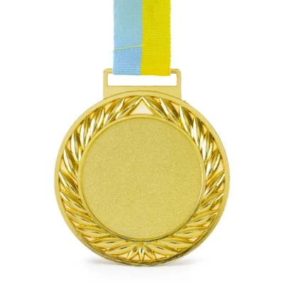 Медаль для індивідуального друку двостороння 70 мм