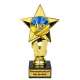 Статуэтка 574183 Юбилейная 45 років Золотая Звезда