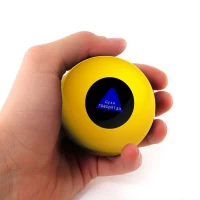 Шар Предсказатель (7см) желтый (рус.) Шар Предсказатель (7см) желтый (рус.)