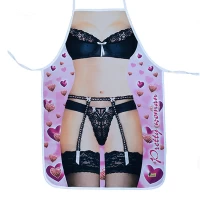 Фартук с приколом Черное белье