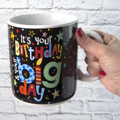 Кружка Гигант День Рождения - BirthDay Кружка Гигант День Рождения - BirthDay