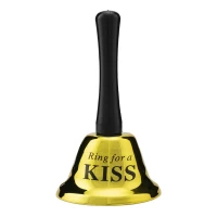 Колокольчик KISS без коробки (золотой) Колокольчик KISS без коробки (золотой)