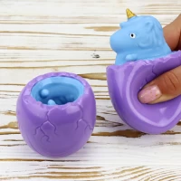 Игрушка антистресс Фуфлик Единорог (фиолетовая)