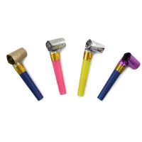 Дудка Язычок фольга маленький (уп. 10шт)