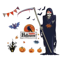 Интерьерная наклейка Смерть SK9318 60х90см