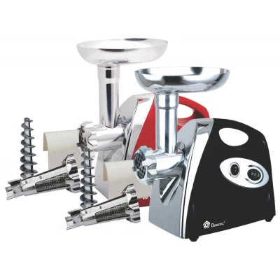 Мясорубка DOMOTEC MS-2019 Black (2800Вт, томаты)