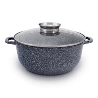 Казан UNIQUE UN-5218 6.1л (28см, круглый, гранитный) Казан UNIQUE UN-5218 6.1л (28см, круглый, гранитный)