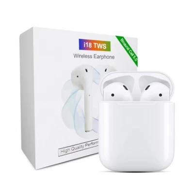 Стерео гарнитура TWS i18 Sensor Bluetooth 5.0