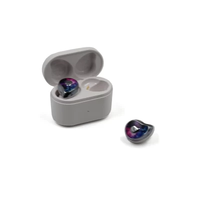 Наушники TWS HBQ SE6 BT Case Белый-Пурпурный