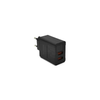 Сетевое зарядное устройство 2 usb (A-14) with Digital Display CX QC03
