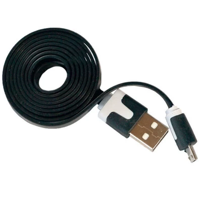 Кабель USB - Micro USB 1m DATA FLAT