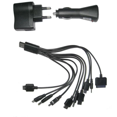 Универсальное зарядное устройство 10в1 №683