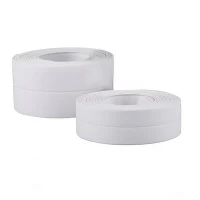 Лента изолятор бордюрная для ванной 38мм 3.2м (Белый)
