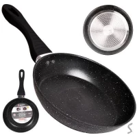 Сковорода литая покрытие "Stone" инд. дно 24см	