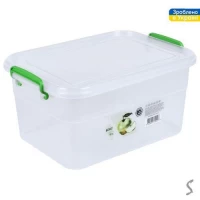 Контейнер пищевой с ручками 5л 20.4*28.5*14см