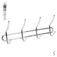 Вешалка настенная 4кр 36*14.5см