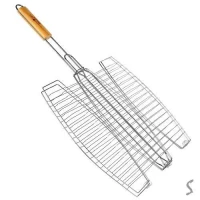 Решетка-гриль для рыбы тройная 65*40*36см