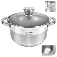 Кастрюля с крышкой инд.дно 